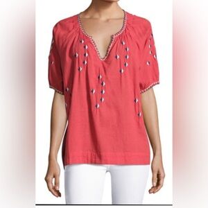 The Great The Hacienda Embroidered Boho Top Women’s Medium‎
